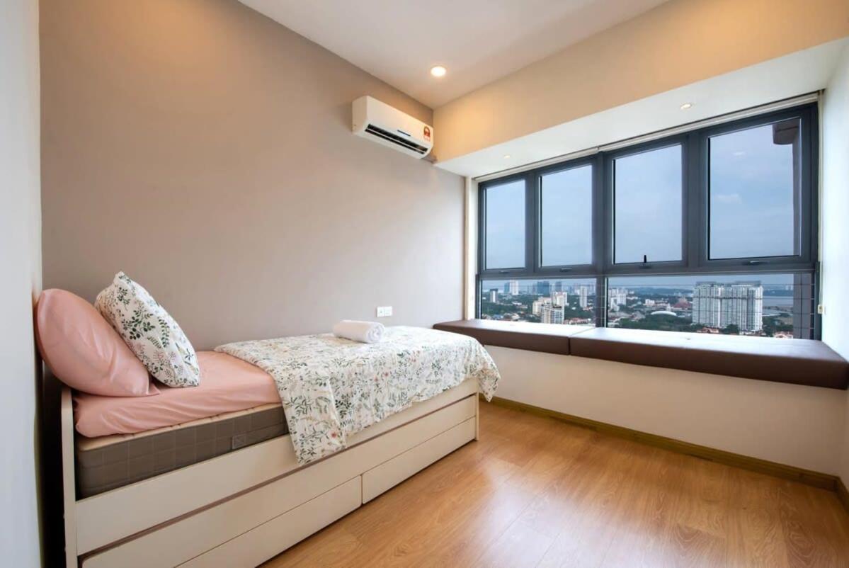 Comfy 3Br Apt In Danga Bay Free Parking Sea View Johor Bahru Exterior foto