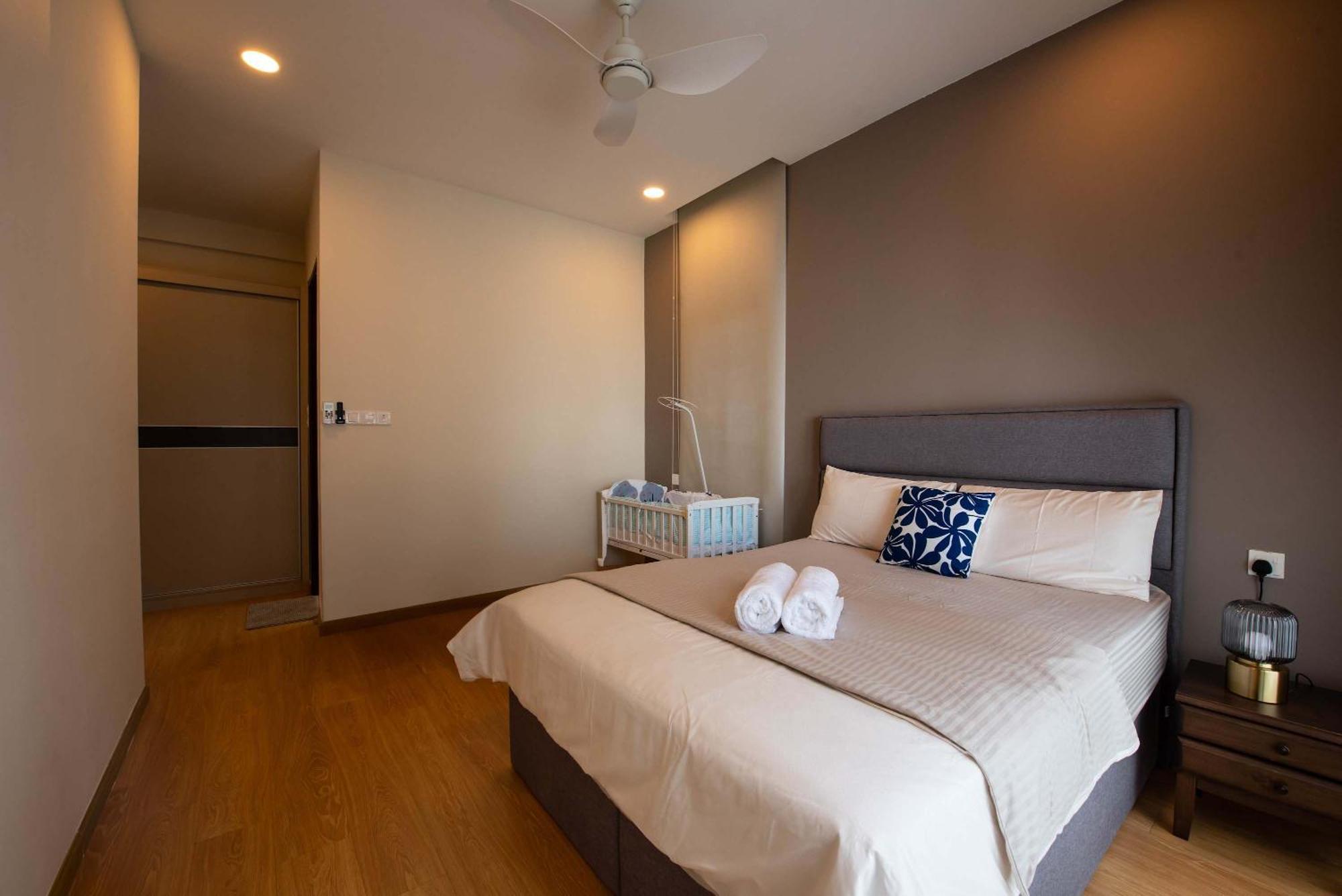 Comfy 3Br Apt In Danga Bay Free Parking Sea View Johor Bahru Exterior foto